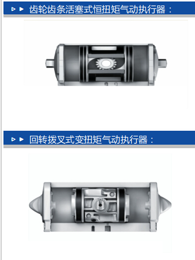 拨叉式气动执行器