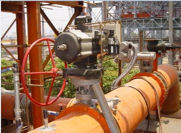OMAL气动蝶阀在天然气主管道控制上的应用
